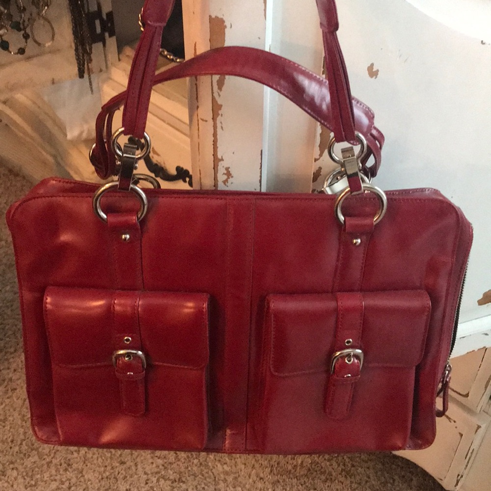 Beautiful red FC bag